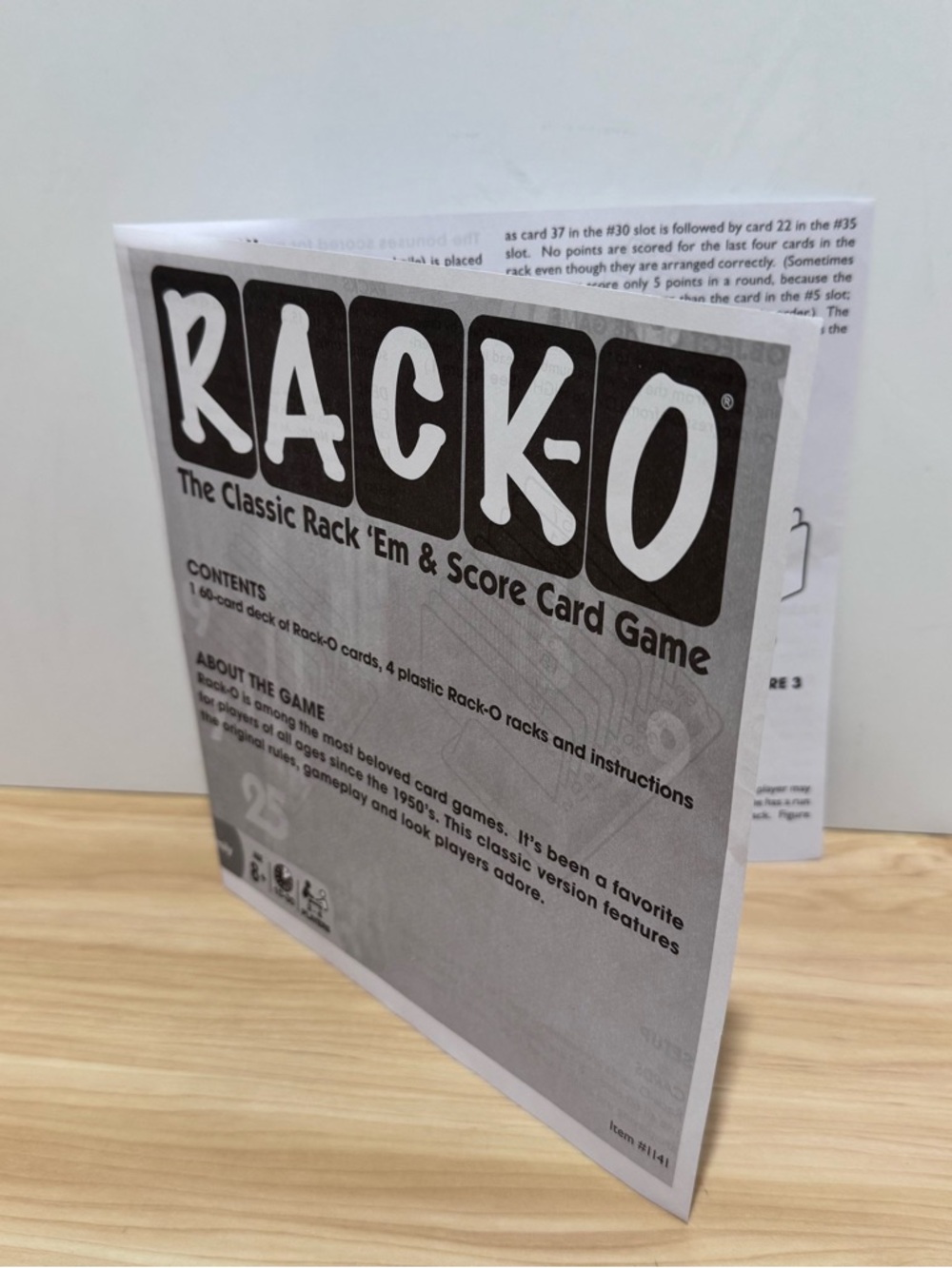 Rack-O Retro Game Games USA Classic Tabletop Game Family Game 2010 Complete Set - Picture 6 of 16